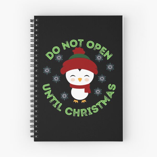 Item preview, Do not open until christmas designed and sold by reka88.