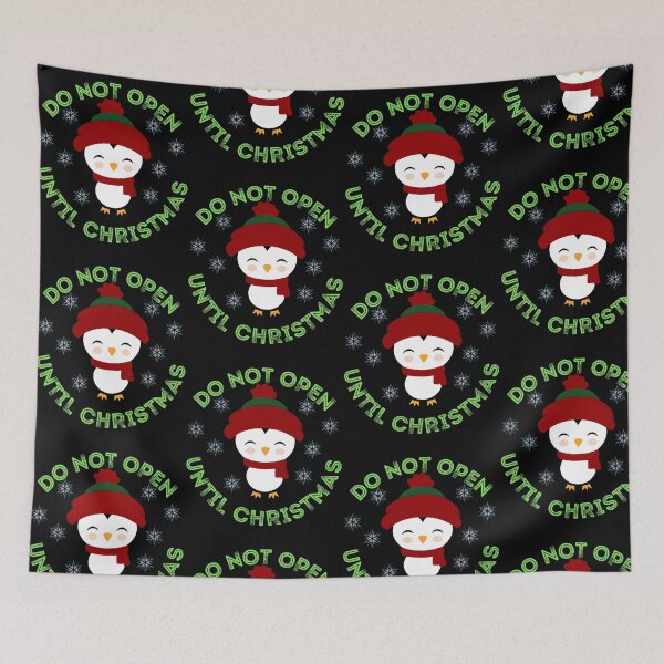 Item preview, Do not open until christmas designed and sold by reka88.