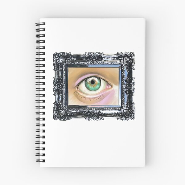 Item preview, Hazel Eyeball Eye Digital Framed Illustration designed and sold by WhatWhatDesigns.