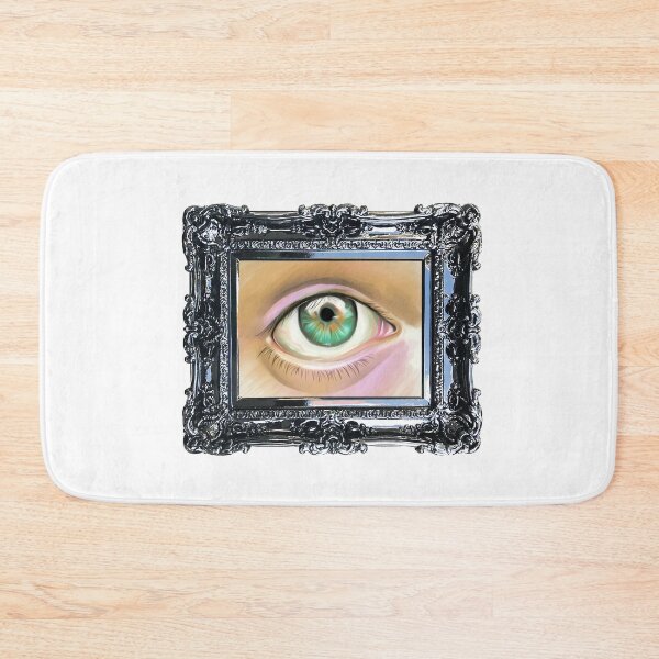 Item preview, Hazel Eyeball Eye Digital Framed Illustration designed and sold by WhatWhatDesigns.
