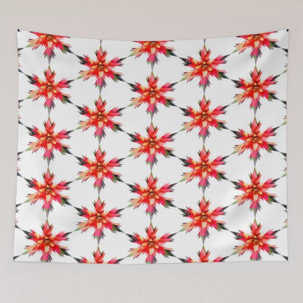 Item preview, Xmas Snowflakes Green-Red Star flower by Iritof designed and sold by iritof.