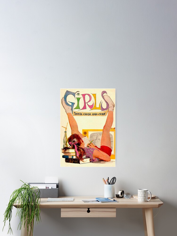 Vintage Girls Their Cause and Cure Poster