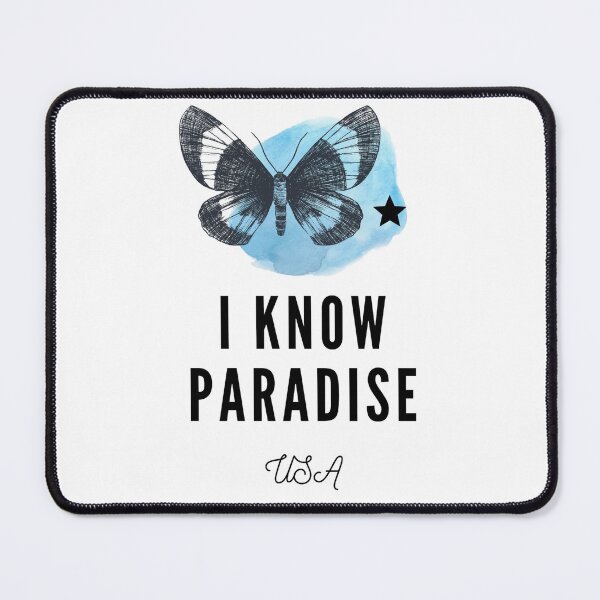 Item preview, I KNOW PARADISE USA T-Shirt designed and sold by IshanArt.