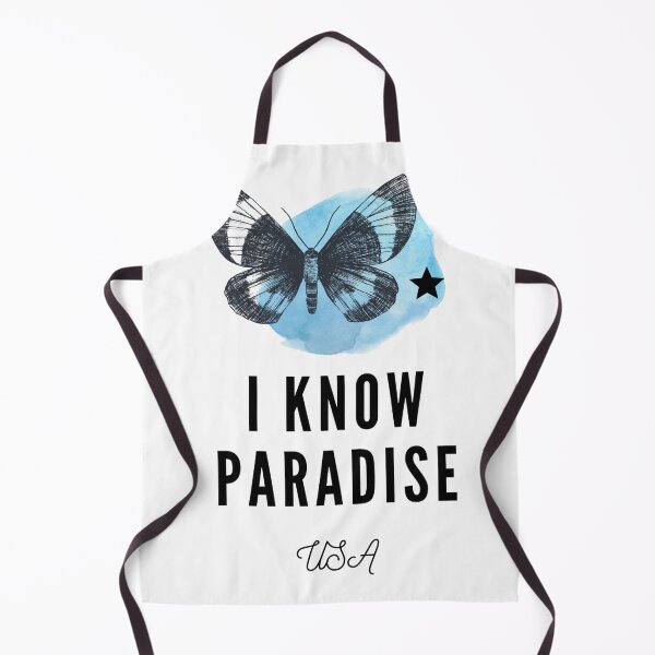 Item preview, I KNOW PARADISE USA T-Shirt designed and sold by IshanArt.