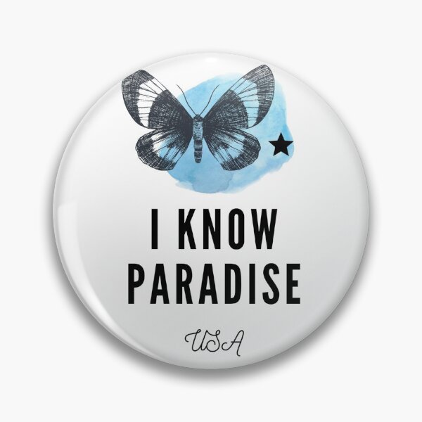 Item preview, I KNOW PARADISE USA T-Shirt designed and sold by IshanArt.