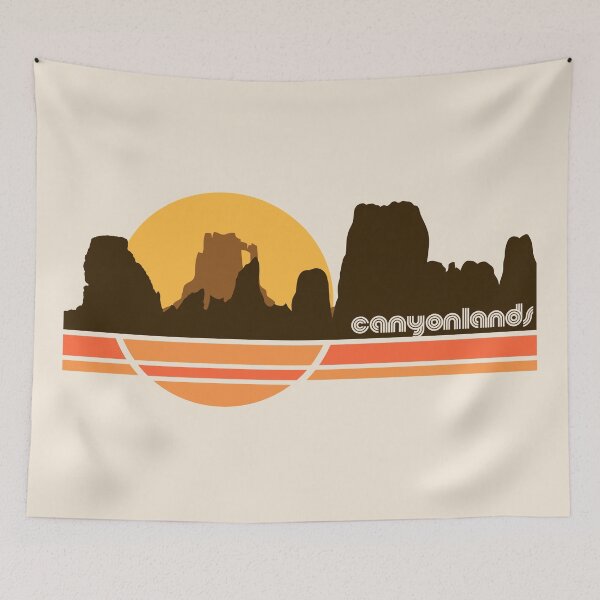 Item preview, Canyonlands Retro 70s Tourist Souvenir National Park designed and sold by ourkid.