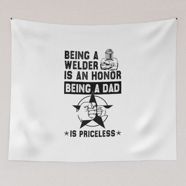 Item preview, Being A Welder is an Honor Being A Dad is Priceless funny sarcastic offended saying gift   Birthday Meme Girlfriend boyfriend designed and sold by joygift369.