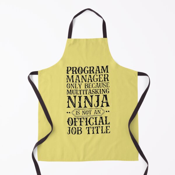 Item preview, Program Manager - Only Because Multitasking Job Title designed and sold by kamrankhan.
