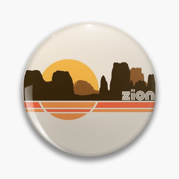 Item preview, Zion National Park Retro 70s Tourist Souvenir designed and sold by ourkid.