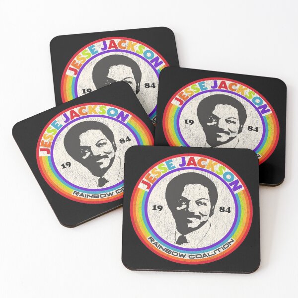Item preview, Jesse Jackson Rainbow Coalition 1984  designed and sold by ourkid.