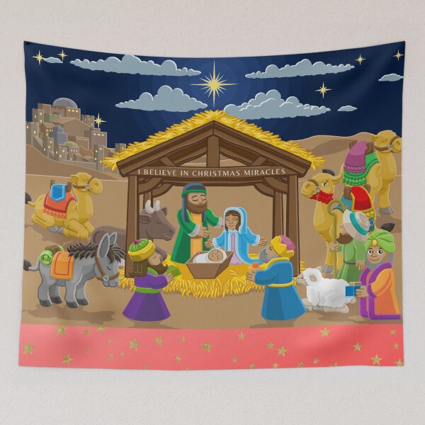 Item preview, Nativity Christmas Miracles designed and sold by Imemewell.