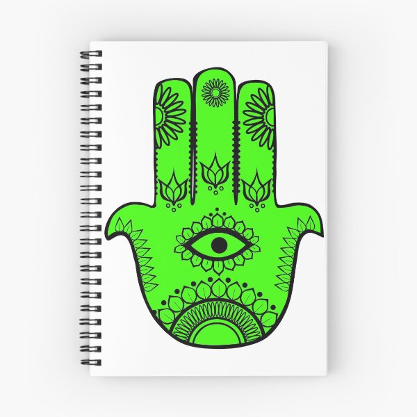 Item preview, Hamsa hand - green designed and sold by ntreee.