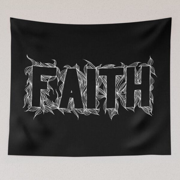 Item preview, F A I T H (black text) designed and sold by jaycejvr.
