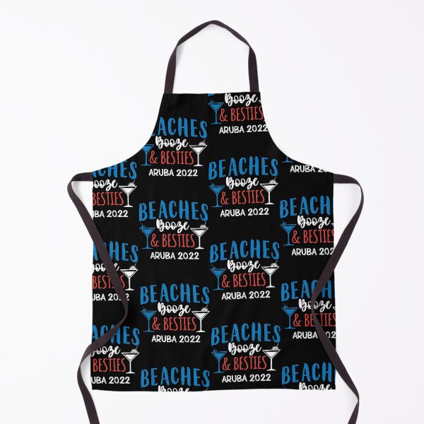 Item preview, Beaches Booze Besties Bachelorette Aruba 2022 Girls Trip print designed and sold by jakehughes2015.