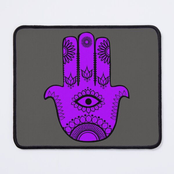 Item preview, Hamsa hand - purple designed and sold by ntreee.
