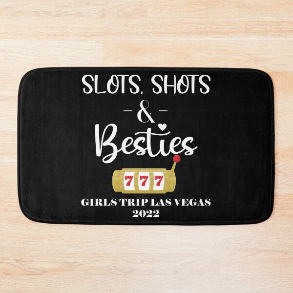 Artikelvorschau, Slots Shots Besties Bachelorette Las Vegas 2022 Girls Trip Grafik entworfen und verkauft von jakehughes2015.