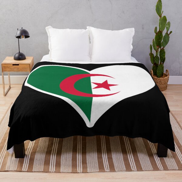 Item preview, Algeria Flag Heart designed and sold by PKHalford.