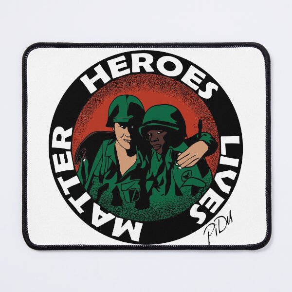 Item preview, Heroes Lives Matter designed and sold by Piotr Dulski.