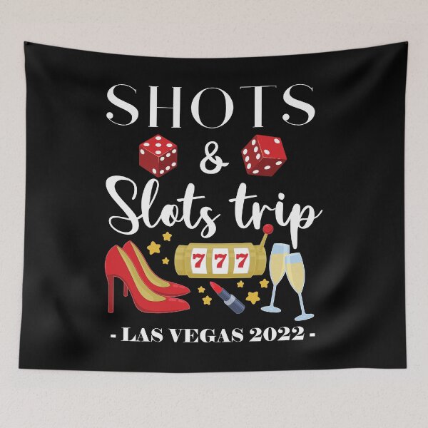Artikelvorschau, Shots Slots Las Vegas Bachelorette Girls Trip 2022 product entworfen und verkauft von jakehughes2015.
