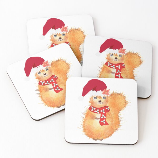 Artikelvorschau, Dummes Eichhörnchen mit Weihnachtsmütze, Geschenke für Teenager, Weihnachtsgeschenk, Geschenk für Teenager, Tanzgeschenke für Mädchen entworfen und verkauft von BeatyinChaos.