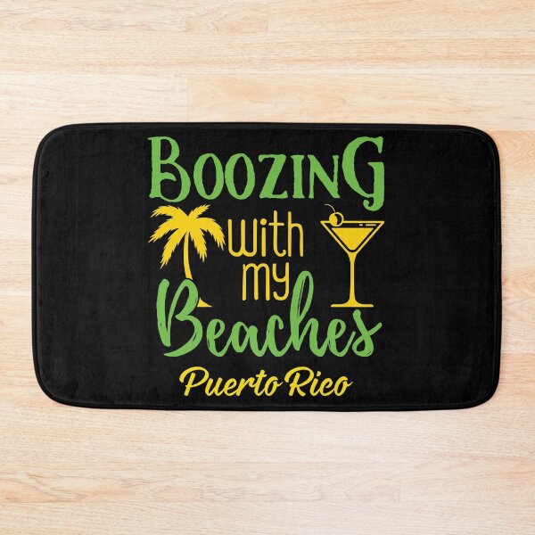 Item preview, Boozing Beaches Bachelorette Girls Trip Puerto Rico print designed and sold by jakehughes2015.