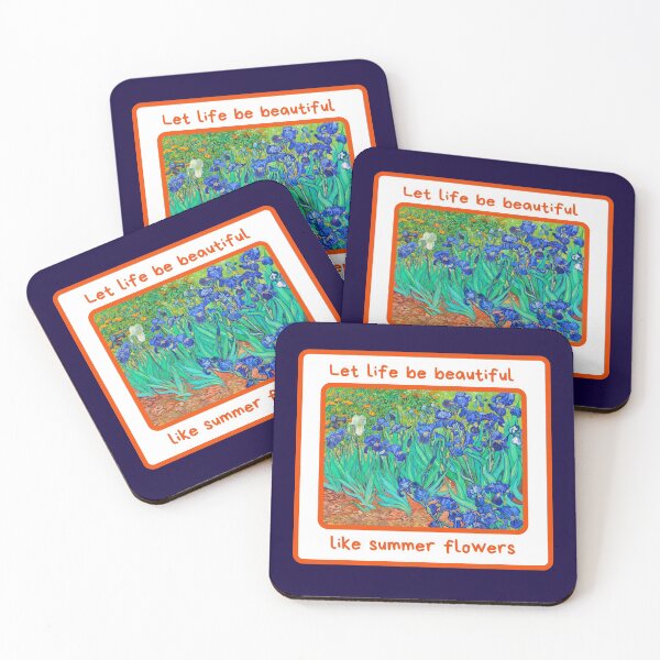 Item preview, Let Life Be Beautiful Like Summer Flowers designed and sold by artistoutfitter.