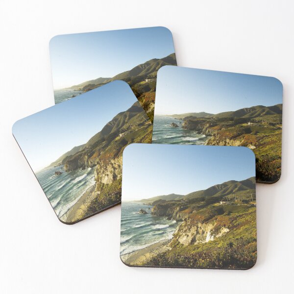 Item preview, Cliffed coast of the Pacific coastline of California designed and sold by OrcaNature.