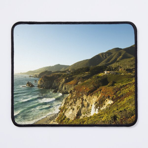 Item preview, Cliffed coast of the Pacific coastline of California designed and sold by OrcaNature.