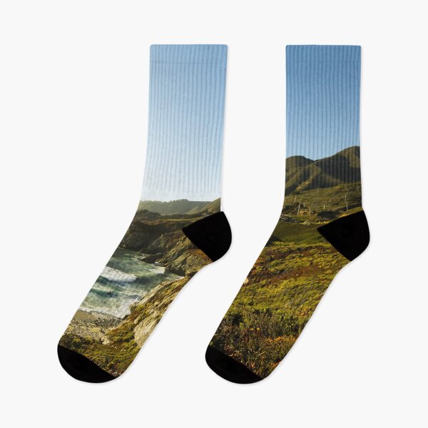 Item preview, Cliffed coast of the Pacific coastline of California designed and sold by OrcaNature.