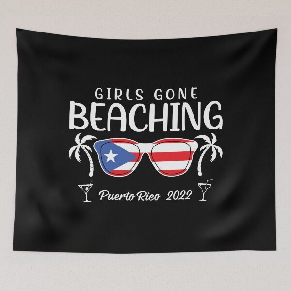 Artikelvorschau, Gone Beaching Bachelorette Girls Trip Puerto Rico 2022 Grafik entworfen und verkauft von jakehughes2015.