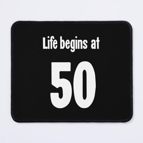 Item preview, Life Begins At 50 designed and sold by Good-Looking Corpse.