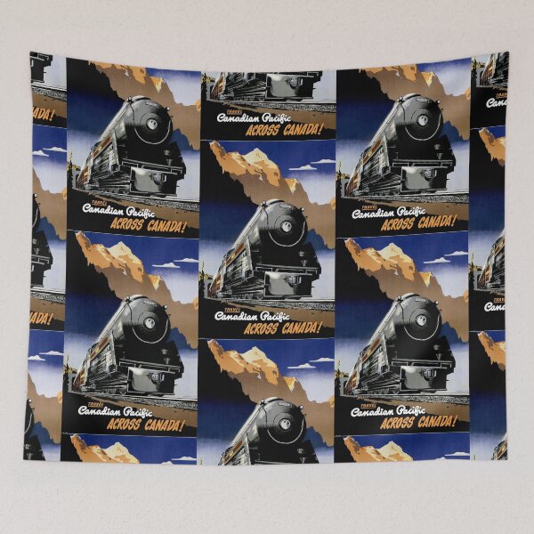Item preview, Canadian Pacific Railway -  Peter Ewart 1947 - Vintage Travel designed and sold by Culturio.