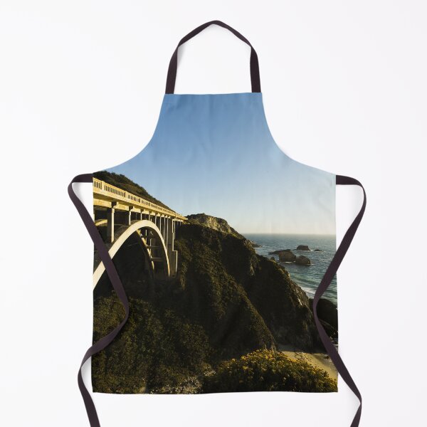 Item preview, View of bridge, Pacific Coast Highway, Scenic State Route 1, a major north-south state highway that runs along most of the Pacific coastline of California designed and sold by OrcaNature.
