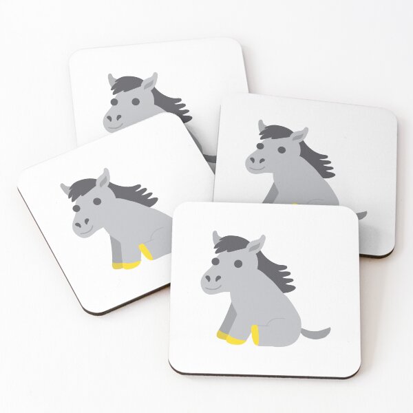 Item preview, little grey pony sitting designed and sold by jazzydevil.