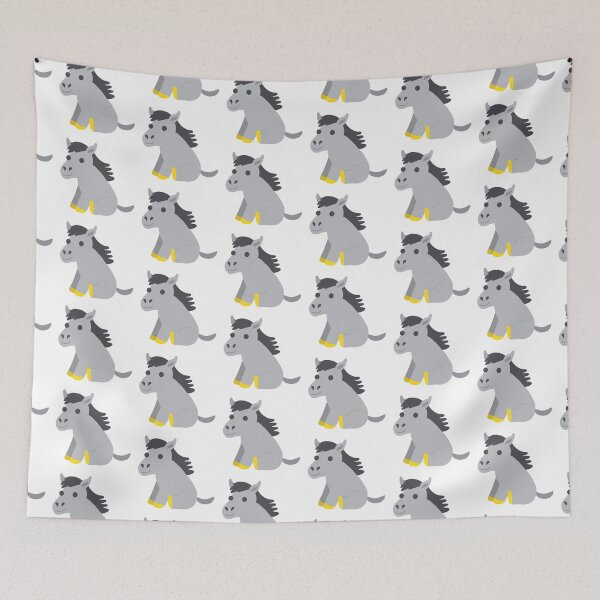 Item preview, little grey pony sitting designed and sold by jazzydevil.