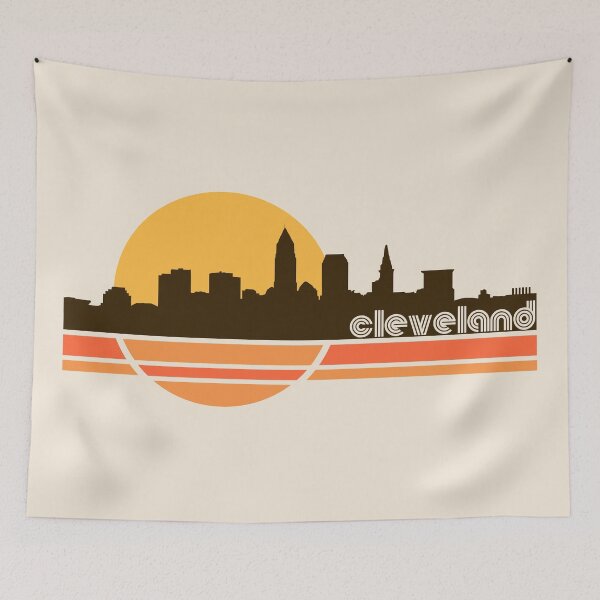Item preview, Cleveland Ohio Retro 70s Tourist Souvenir designed and sold by ourkid.