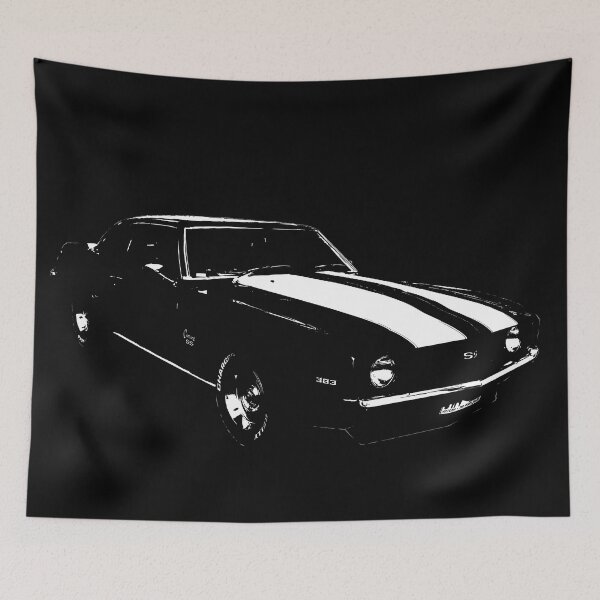 Item preview, 1969 Camaro SS white designed and sold by GrizzlyVision.