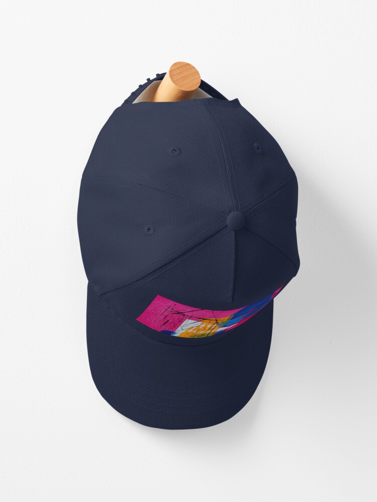 Alternate view of Abstract Pink Cap