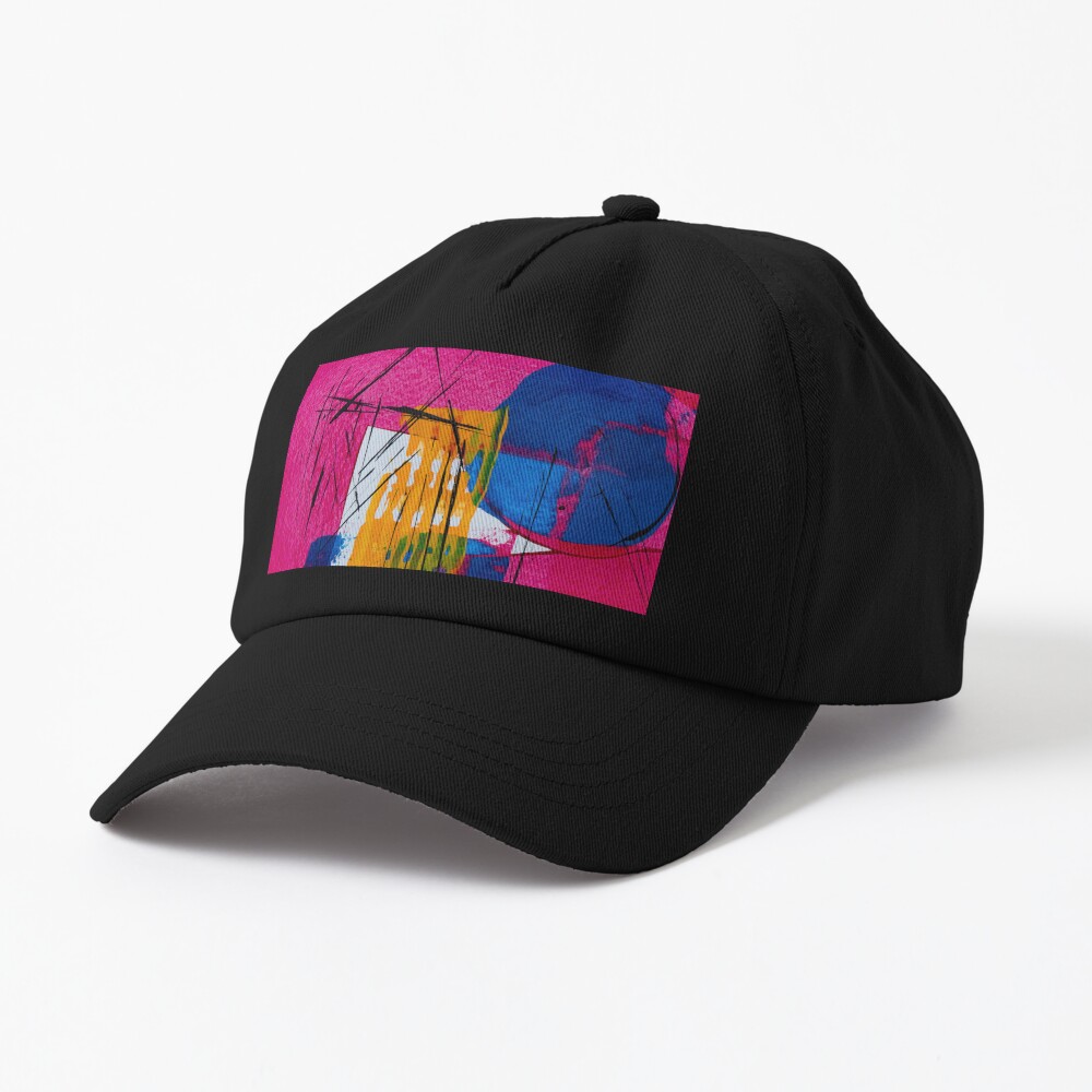 Abstract Pink Cap