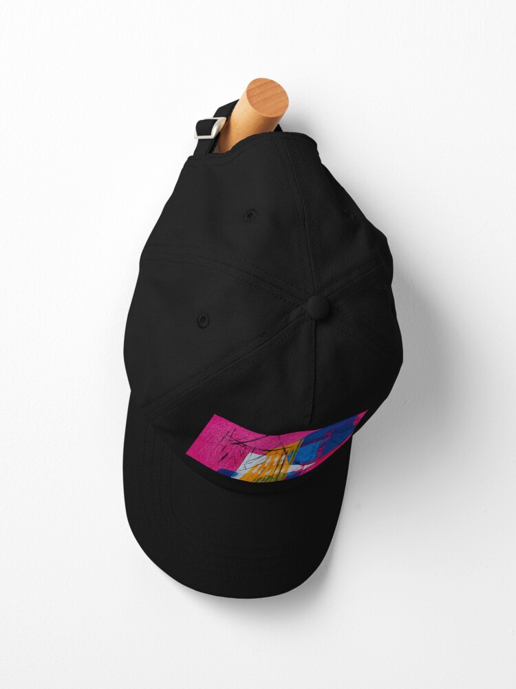 Alternate view of Abstract Pink Cap