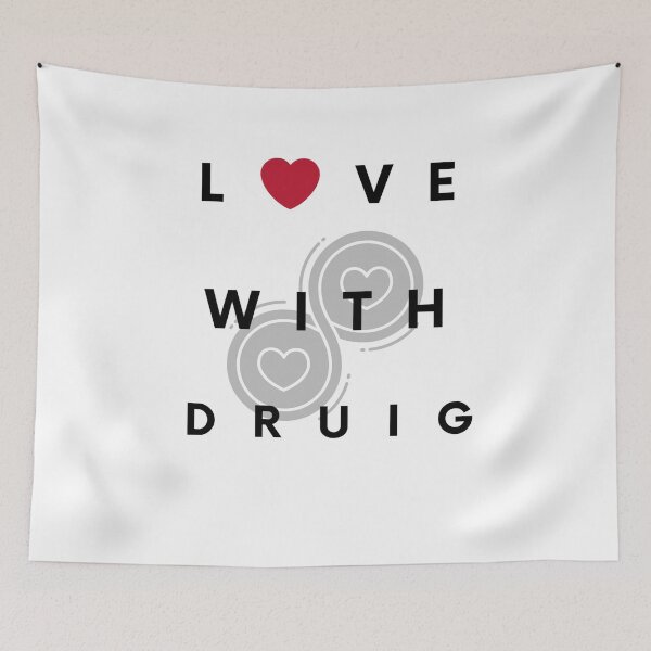 Item preview, Love With Druig T-shirt designed and sold by IshanArt.