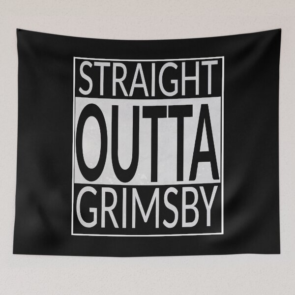 Item preview, Straight Outta Grimsby Black and White designed and sold by daveoily.