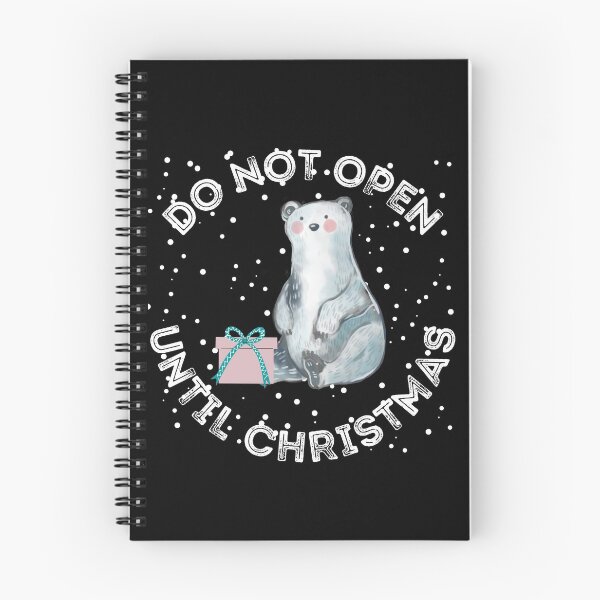 Item preview, Do not open until christmas designed and sold by reka88.