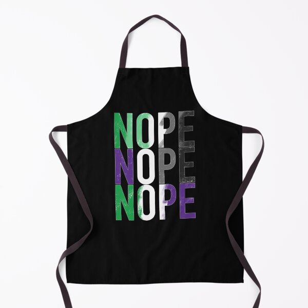 Item preview, NOPE Aro Ace Genderqueer designed and sold by Amy's Not Dead Yet.