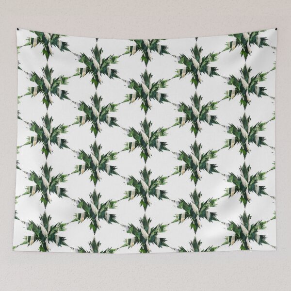 Item preview, Snowflakes Star Green White Calla flower by Iritof designed and sold by iritof.