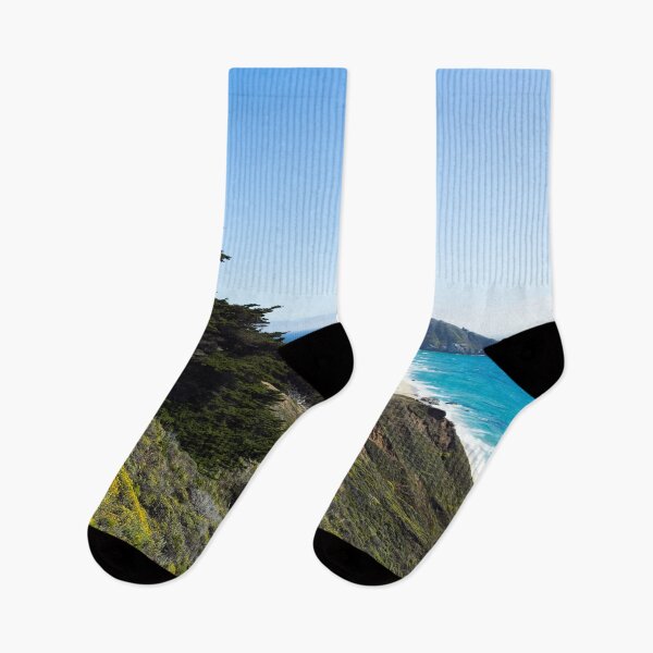 Item preview, Views from Pacific Coast Highway, Scenic State Route 1, a major north-south state highway that runs along most of the Pacific coastline of California designed and sold by OrcaNature.