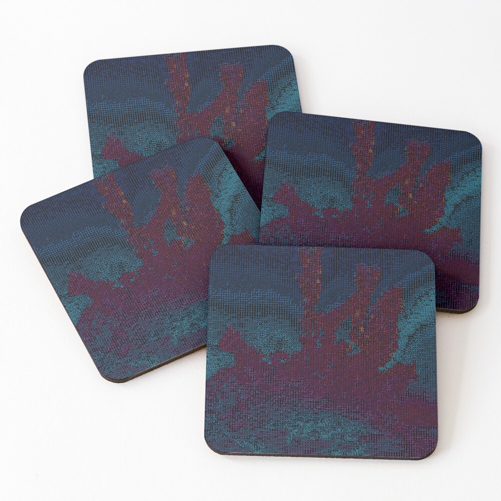 Item preview, Coasters (Set of 4) designed and sold by CosmicBee.