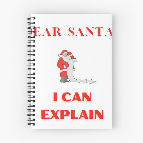 Item preview, DEAR SANTA...I CAN EXPLAIN designed and sold by DoloresAlaire.