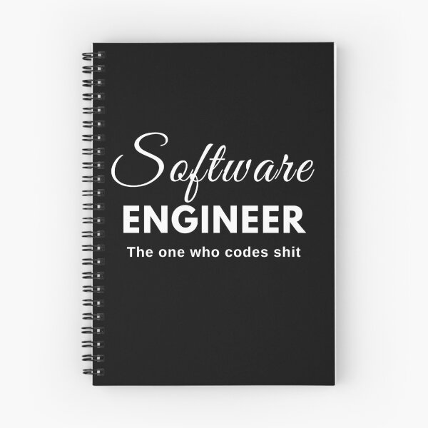 Item preview, Software engineer job description designed and sold by Bullet-Bird.
