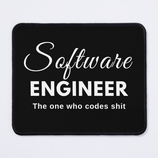 Item preview, Software engineer job description designed and sold by Bullet-Bird.